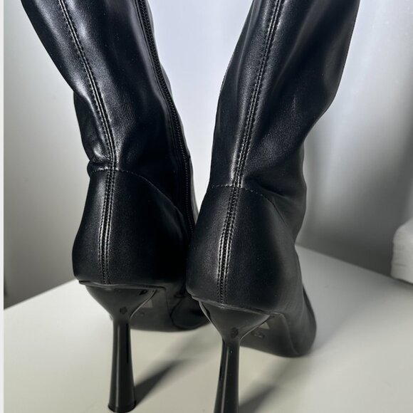 New Forever21 heeled boots - Size 7.5 - Picture 3 of 6